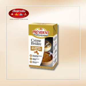 Crème Brûlée Caramel Beurre Salé - Brique 1L