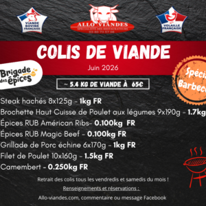 Colis du mois : Juin 2026